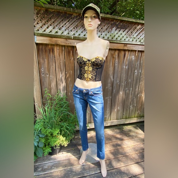 Mid-Light Wash True Religion Skinny Jeans - Picture 7 of 11